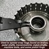 GOLD DEER 11" Retaining Ring Pliers - Lock, Horseshoe Washer,