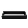 Square Matt Black Towel Ring Rail Rack 304 Stainless Steel