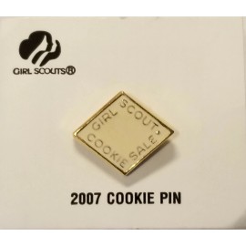 NEW Girl Scout 2007 Cookie Pin NEW Girl Scouts