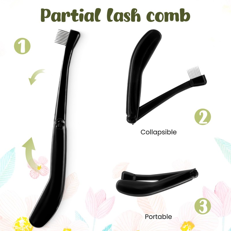 2 Pcs Portable Eyelash Mascara Separator Tool, Eyelash Separator Tool,