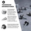 TWISTEC Thin Sheet Metal Screws 6.0 x 25 mm Pack