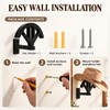 Wooden Cowboy Hat Rack – Adjustable Wall-Mounted Hat Holder for