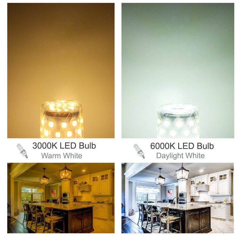 PAVOO E12 LED Light Bulbs, 16W LED Candelabra Bulbs 120