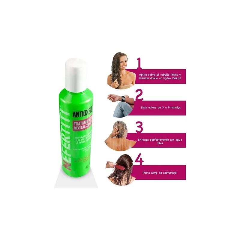 Tratamiento Revitalizante Antioxid Nefertiti 300 Ml