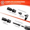 BLACKROBOT 3/8" Drive Swivel Socket Set, 14 Pieces Deep Universal