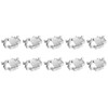 10 X Hager JK01B Blank Inserts for Hager Consumer Unit