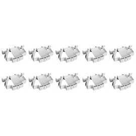 10 X Hager JK01B Blank Inserts for Hager Consumer Unit - 1 Module 1 Way