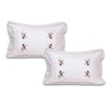 Rj Products Cotton Embroidered Pillow Covers (Set Of 6 Piece)