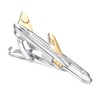 Yoursfs Airplane Tie Clips For Men Pilot Jet Army Aviation