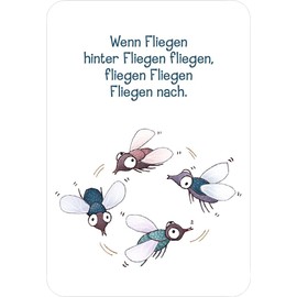 moses. 90387 Fischers Fritz, Zungenbrecher Kartenspiel zur Sprachförderung, Kinderspiel für Grundschüler, witziges Lernspiel ab 6 Jahren und für 2-6 Spieler, Mehrfarbig illustriert