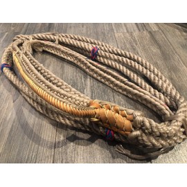 EPT Bull Rope Tan Poly Pro 9x5 LH 7/8" x 1" Soft 16' Bull Riding Rope