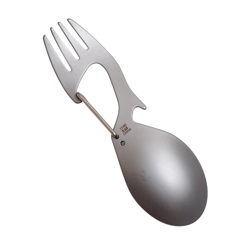 Kershaw Ration Multi-Tool Spoon Fork Combo, 3Cr13MoV Stainless Steel Unibody
