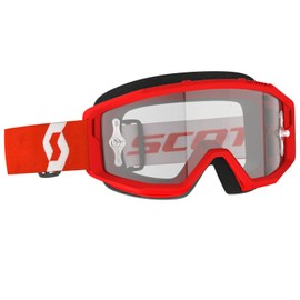Scott Primal Clear MX Goggle Cross/MTB Glasses Red/Clear Works
