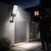 Solar Motion Sensor Wall Light for Outdoor Use – Cordless