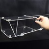 Ikee Design Acrylic Stackable Bakery Case Kitchen Pastry Container Display,