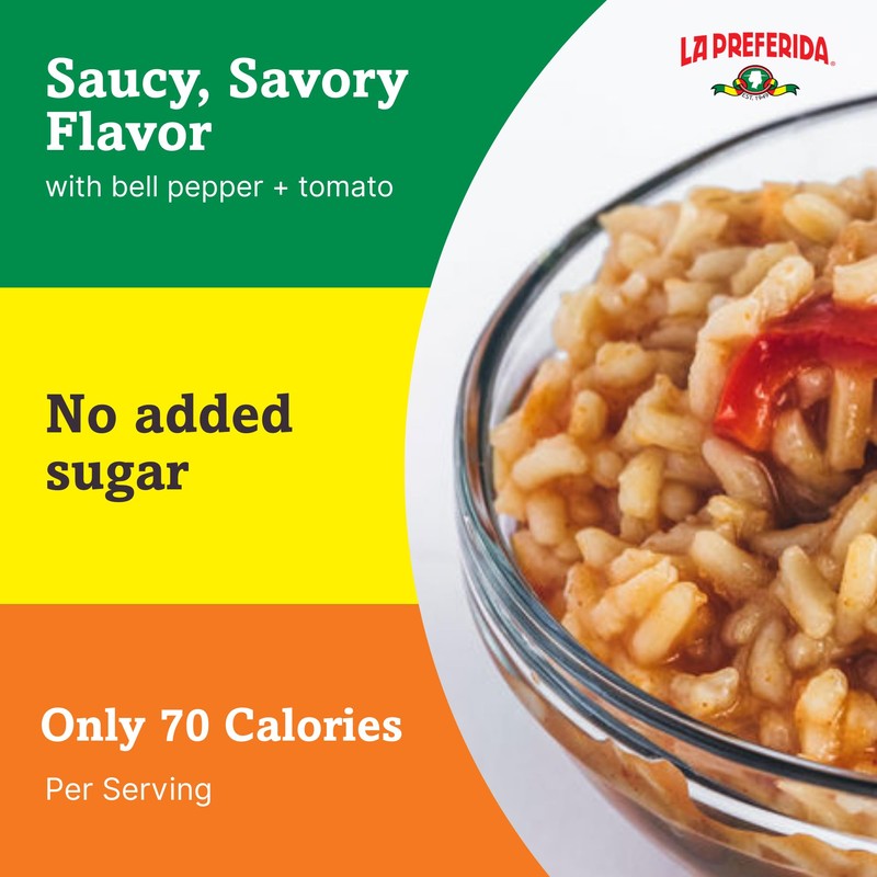 La Preferida Canned Spanish Rice - Quick & Easy, Robust