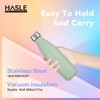 HASLE OUTFITTERS 17oz Stainless Steel Water Bottles Bulk, Vacuum Insulated