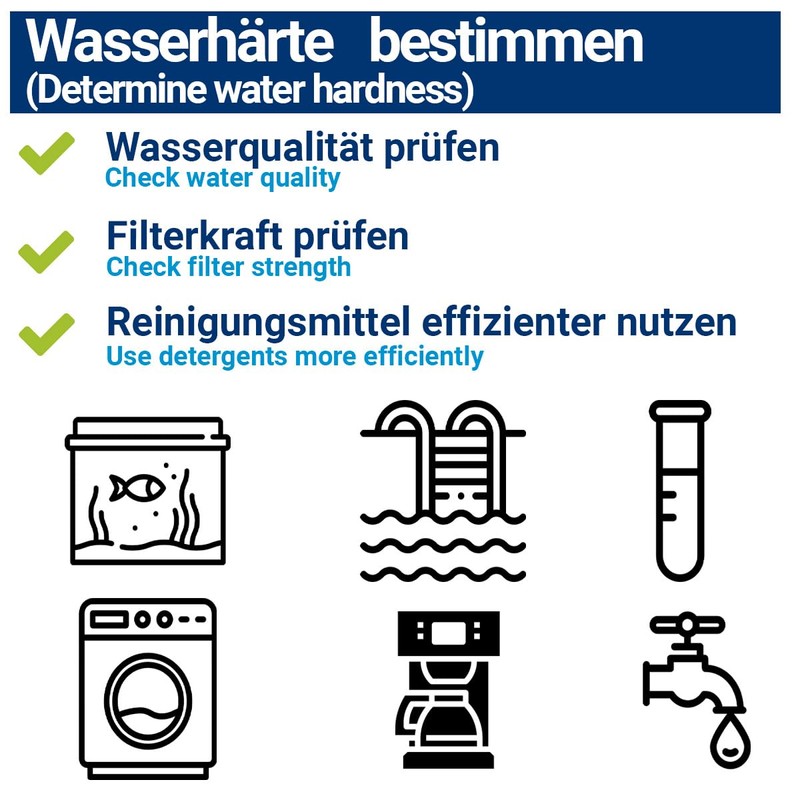 BMUT Water Hardness Test Kit - WH-1-2er - 1 Count