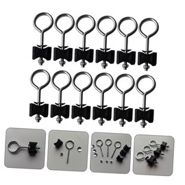 Generic 12sets Replacement Trampoline Screws Nuts and Parts Screws for Trampoline Repair and Assembly