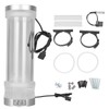Water Cooling Tank Transparency 210mm Cylinder Temperature Display Reservoir Water