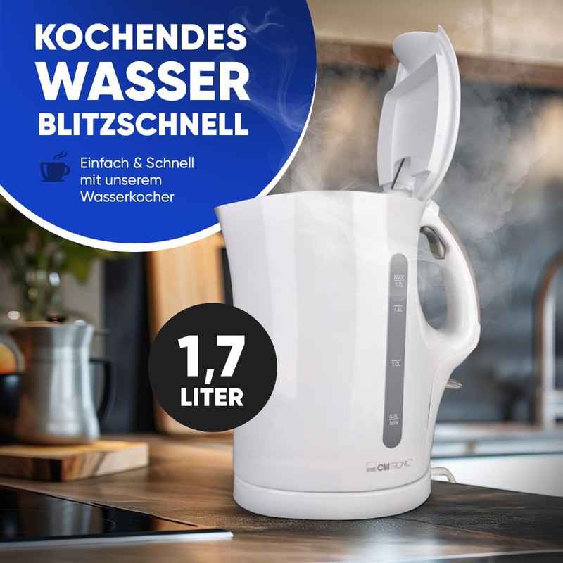 Clatronic® Kettle | Kettle | Kettle | Kettle 1.7 L