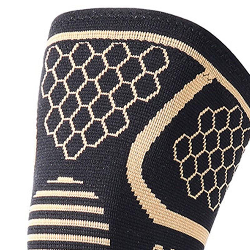 1 Pair Knee Sleeve Breathable Skin Friendly Nylon Knee Brace