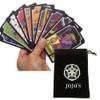 CKHOF JJBA Anime TarotCards,JoJo's Adventure: Stardust Crusaders Tarot Deck, 53+31