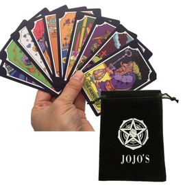 CKHOF JJBA Anime TarotCards,JoJo's Adventure: Stardust Crusaders Tarot Deck, 53+31 PCS