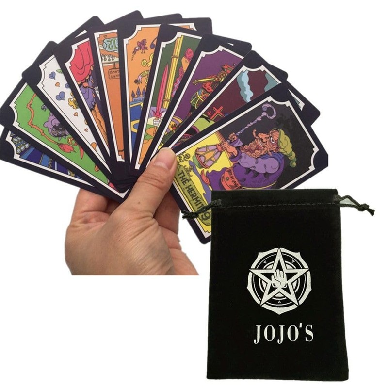 CKHOF JJBA Anime TarotCards,JoJo's Adventure: Stardust Crusaders Tarot Deck, 53+31