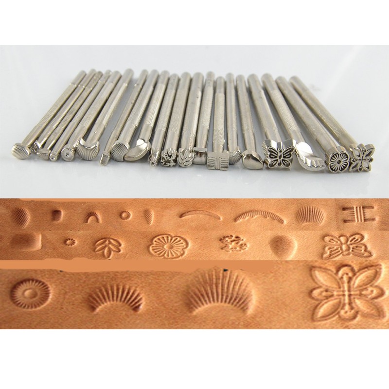 Racksoy - Leather Craft Tools Punch Set (20 Pieces)