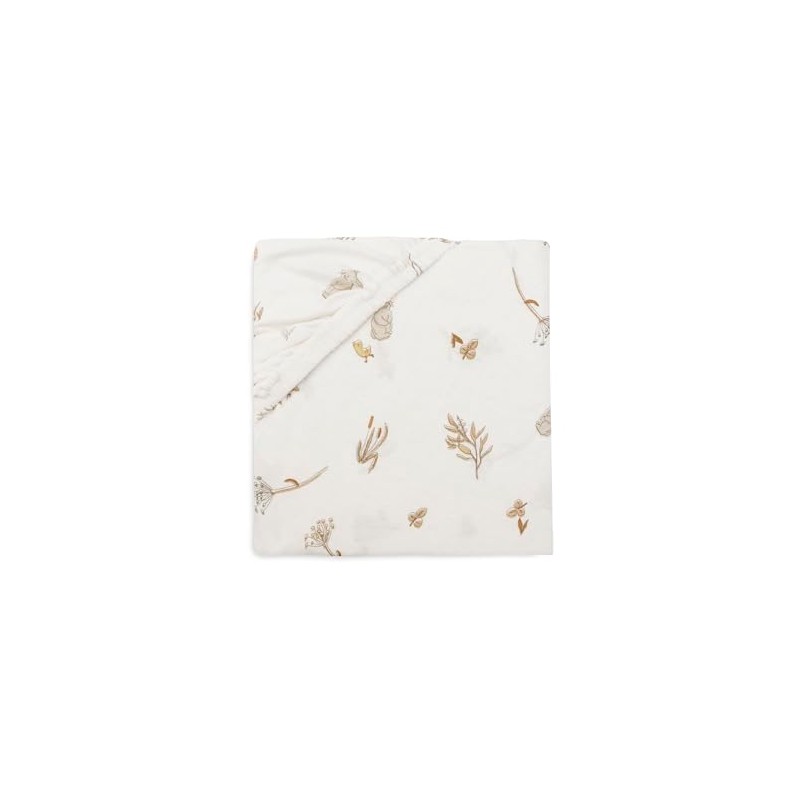 Jollein Jersey Fitted Sheet, Riverside, 70/75 x 140/150 cm, 100%