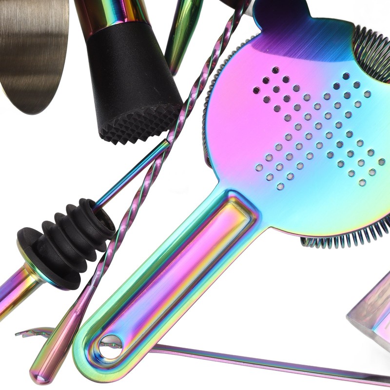 Bartender Kit 304 Stainless Steel Heat Preservation Cocktail Shaker Jigger