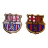 Barcelona Club Fútbol Español Parche Bordado 2 Pzas 8 Cm