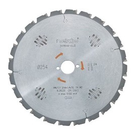Metabo 628025000 Circular Saw-Blade HW/CT 254x30, 24 WZ, Green