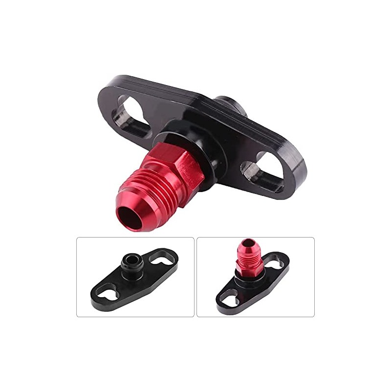 Tiardey Car Fuel Rail Adapter, Fuel Rail Pressure Regulator Adapter