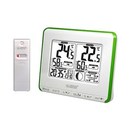 La Crosse Technology WS6812W-GREEN Weather Station - White/Green