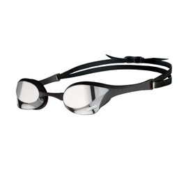 ARENA Unisex Adult Cobra Ultra Swipe Glasses, Silver-Black, One Size