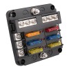 Unbranded 6 Way Car Boot Power Distribution 12-24V Blade Fuse