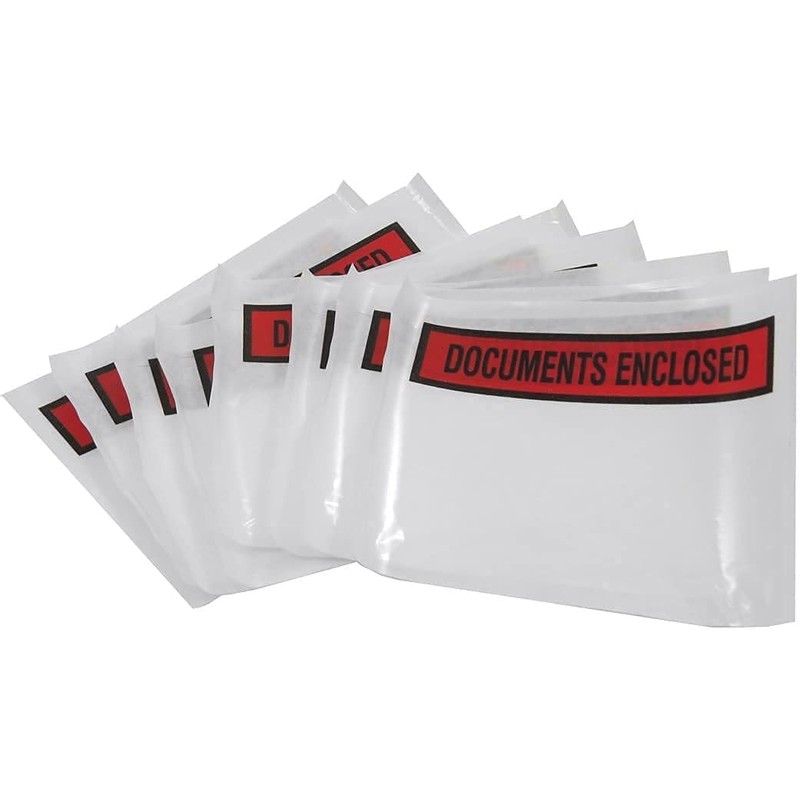 SALTECH 10 X A5 Printed Document Enclosed Wallets. Pack of