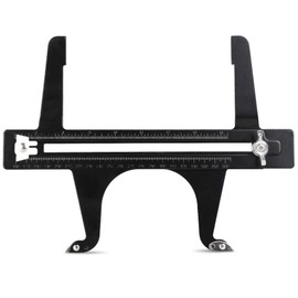 Wenzhon Brake Measuring Tool/Brake Resetting Gauge - Brake Reset Instrument Tool for Rear Drum Brake Lining, Parking, Rotor Reset, Measurement and Adjustment