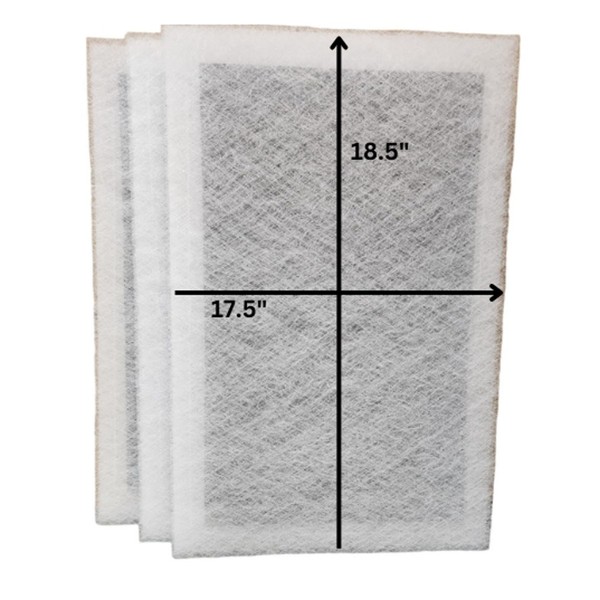 10 Pack 20x20 Xenon Power Guard Air Cleaner White