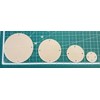 Hexagon, Circle, and Square Acrylic Quilting Templates, 4", 3", 2",