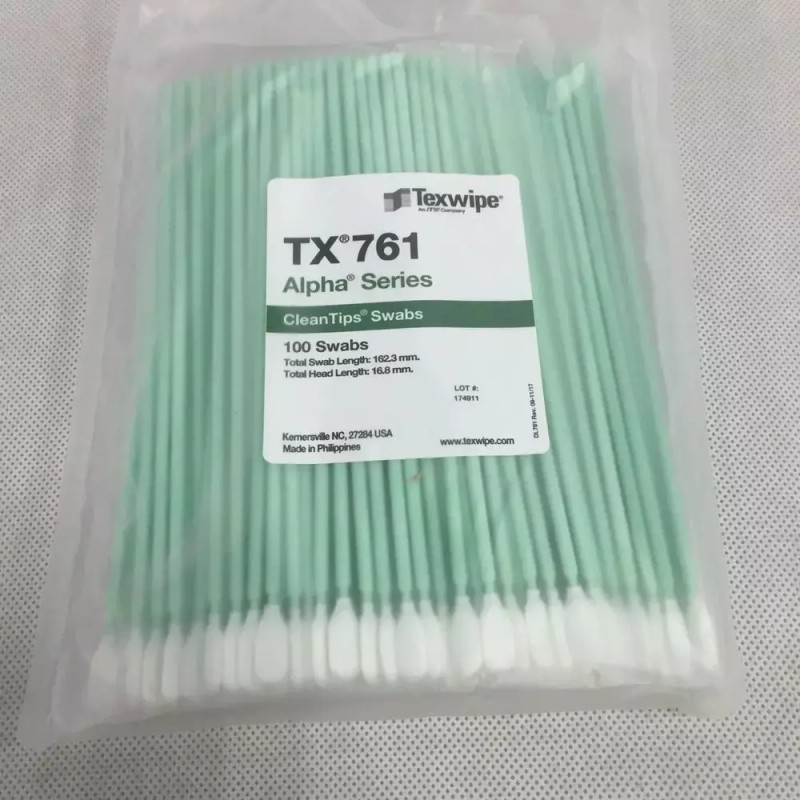 Texwipe 면봉 TX761 세척 실험실 클린 정밀한 스틱 샘플링 청소