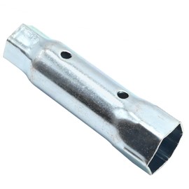 EATAKWARD Steel Water Heater Element Wrench Socket, 1-1/16x1-1/2x6 Inches Dual Hex Wrench Removal Tool, Anode Rod Hex Socket for All Residential RV Camper Travel Trailer Motorhome