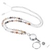 sourcing map Beaded Lanyards for ID Badges, 33.1" Teacher Lanyard