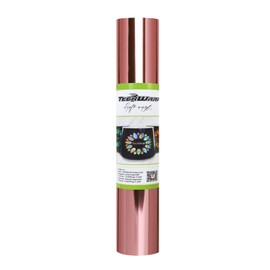 TECKWRAP 0.3m x 1.5m Rose Gold Chrome Vinyl Wrap