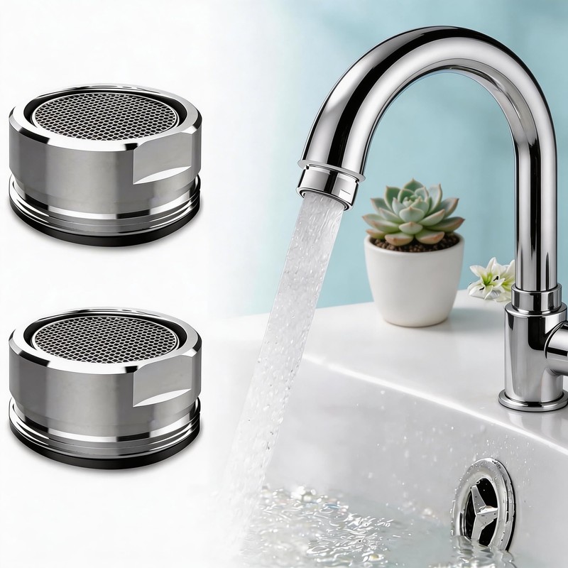 E-TING 6 Pack M24 Male Thread Faucet Aerator Kitchen Sink