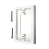 iMBAPrice IMBA-BES1 White 1-Gang Non-Metallic Shallow Surface Box 5/8-Inches Extender,