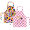 BeeGreen Kids Apron 2 Pack Cell Kids Painting Aprons with