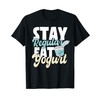 Lustiger Probiotika-Liebhaber, der Liebe Joghurt Darm Gesundheit sagt T-Shirt